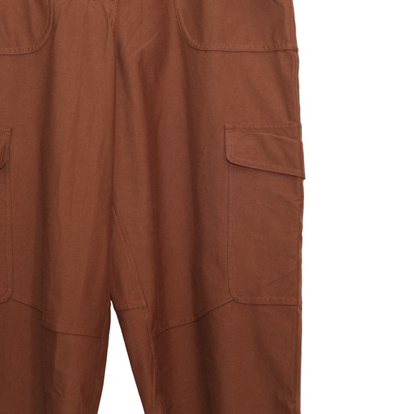 Lululemon Light Utilitech Cargo Pocket High Rise Crop Pants- 32 - Brown - NWT - Picture 6 of 8